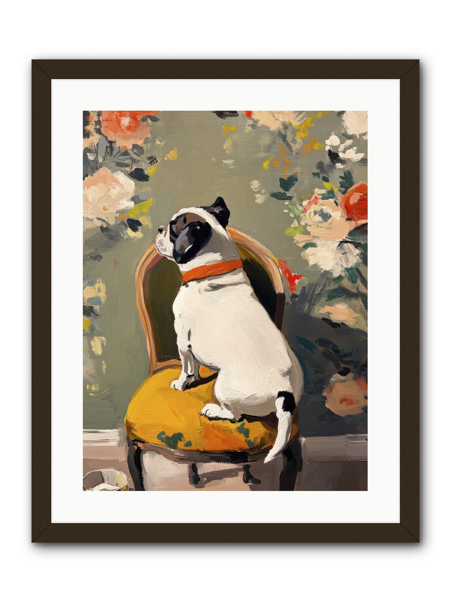 Sitting Room Splendor -- Framed Print - Black 18x24
