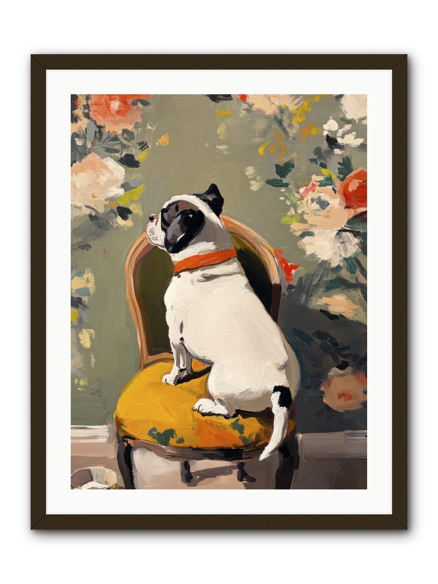 Sitting Room Splendor -- Framed Print - Black 24x32