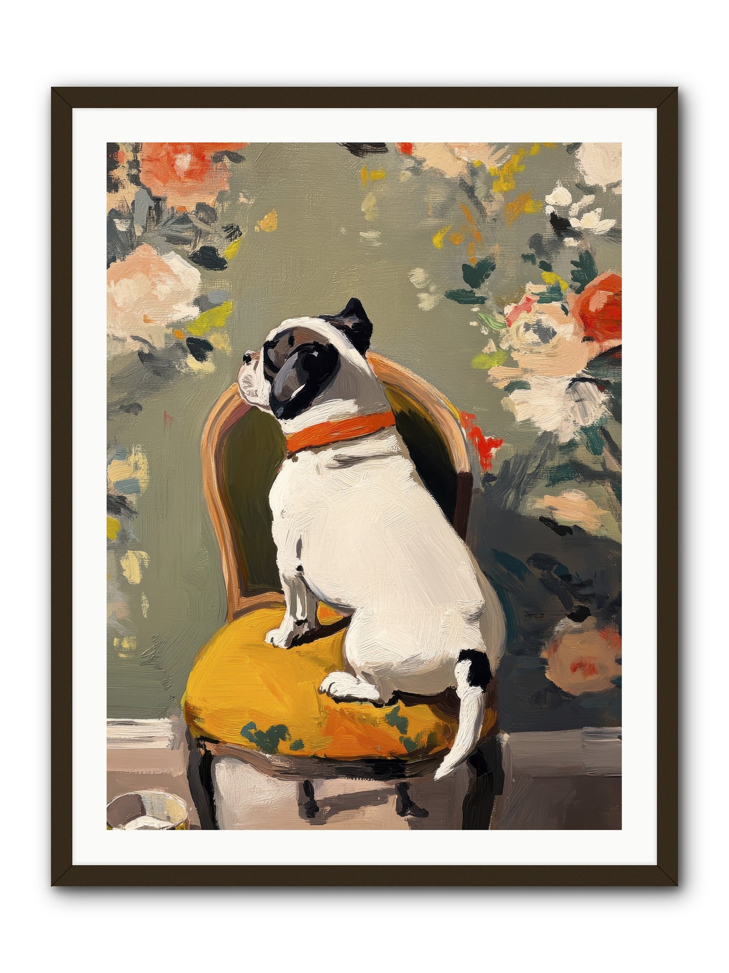 Sitting Room Splendor -- Framed Print - Black 30x40