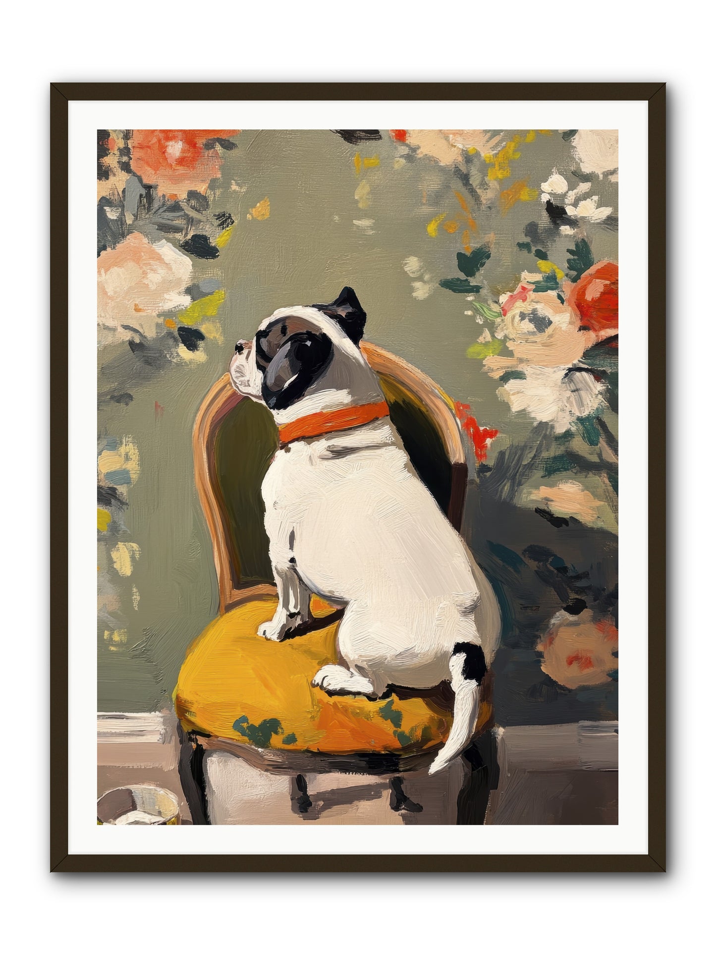 Sitting Room Splendor -- Framed Print - Black 36x48