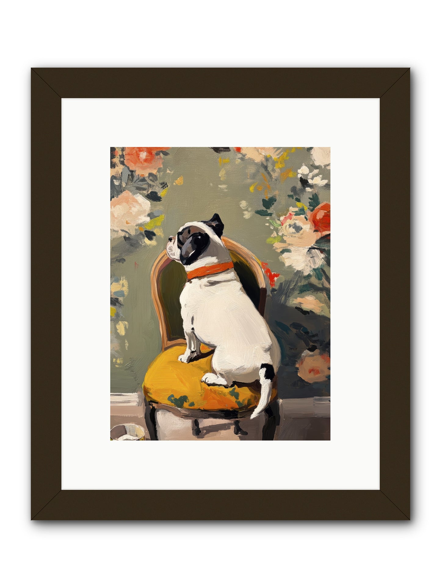 Sitting Room Splendor -- Framed Print - Black 9x12