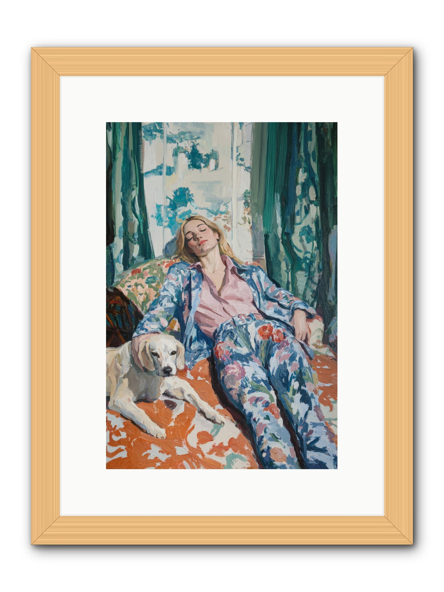 Six O'Clock Society -- Framed Print - Natural 10x15
