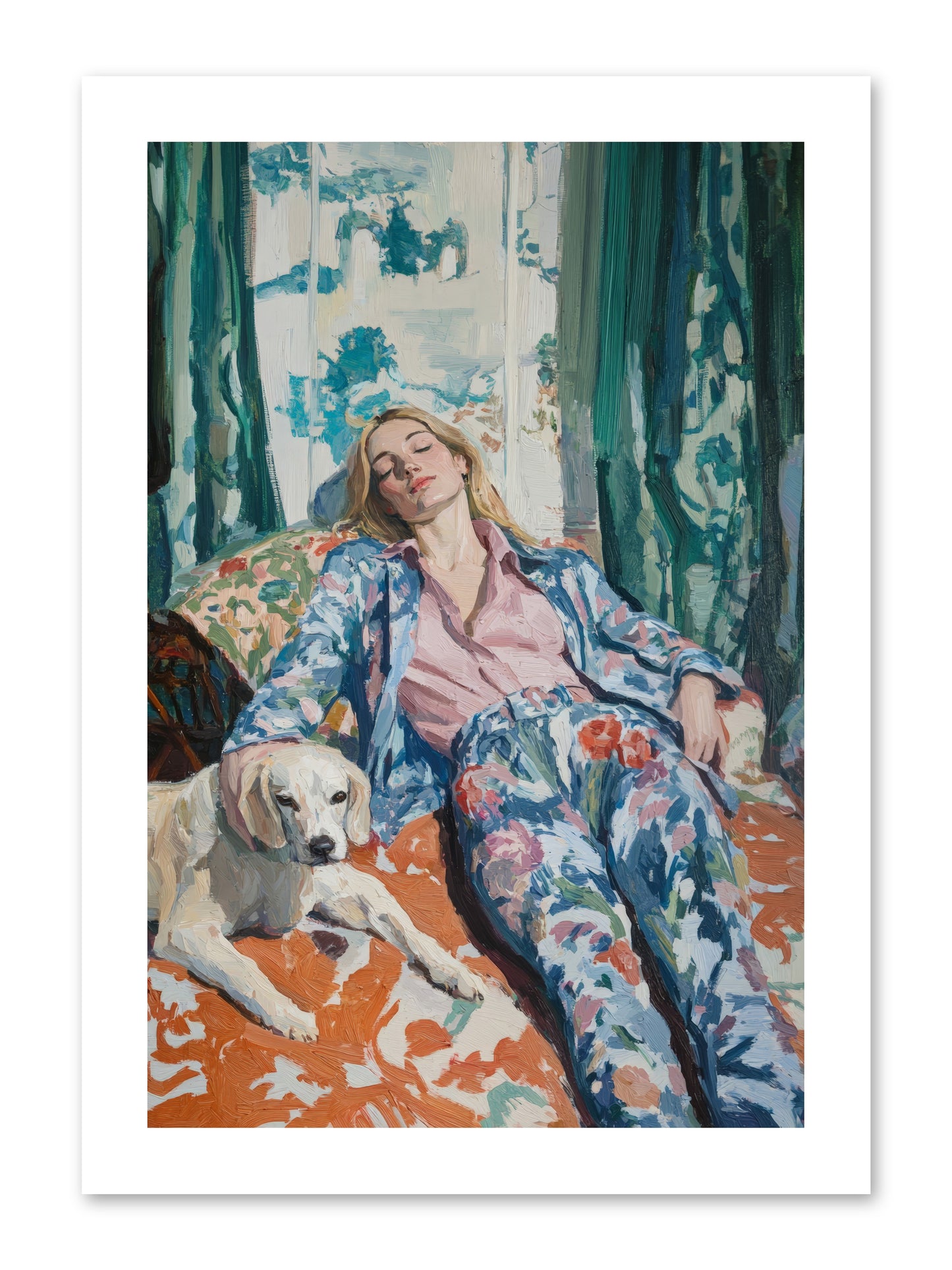 Six O'Clock Society -- Loose Canvas Print 10x15