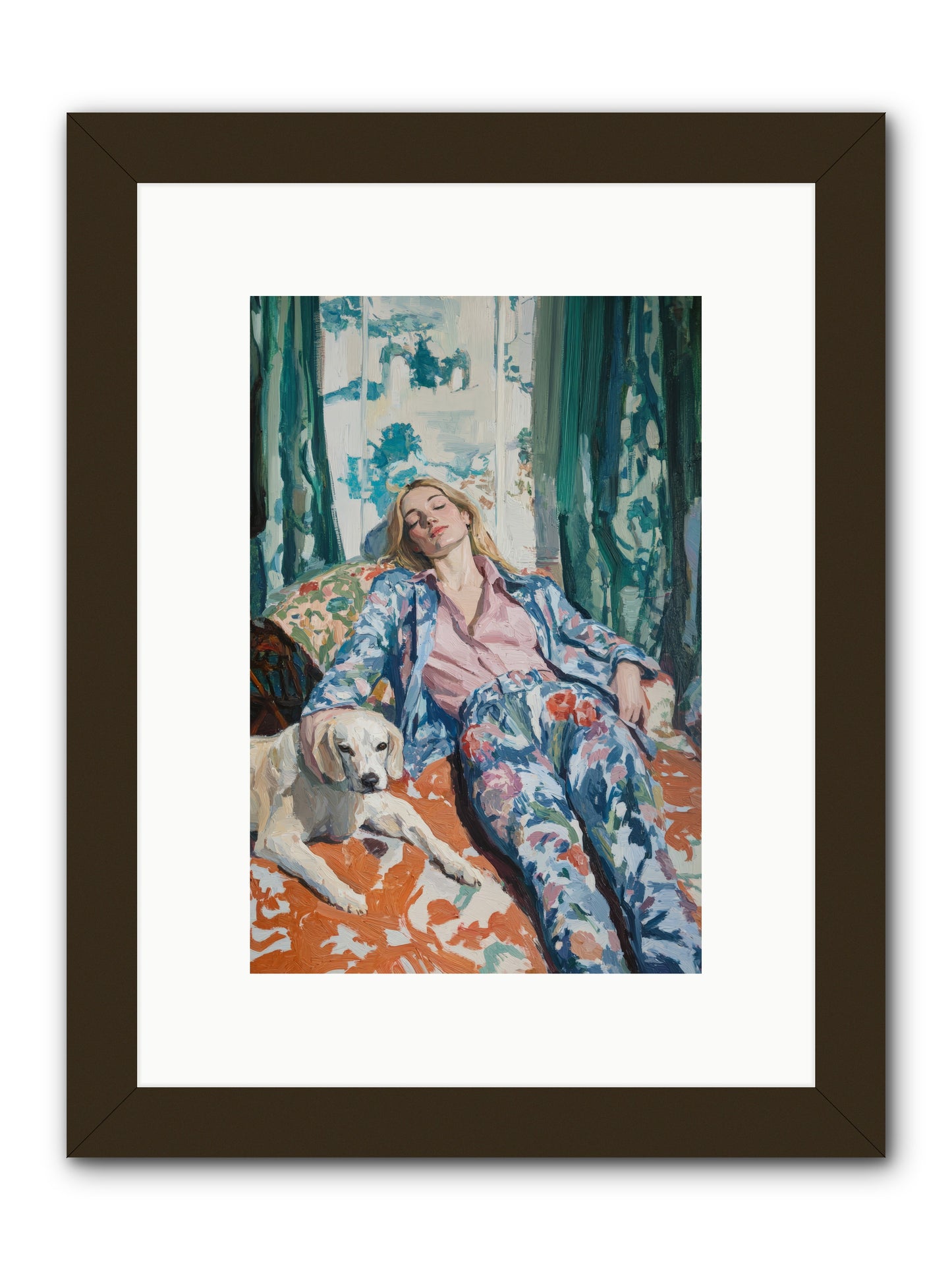 Six O'Clock Society -- Framed Print - Black 8x12