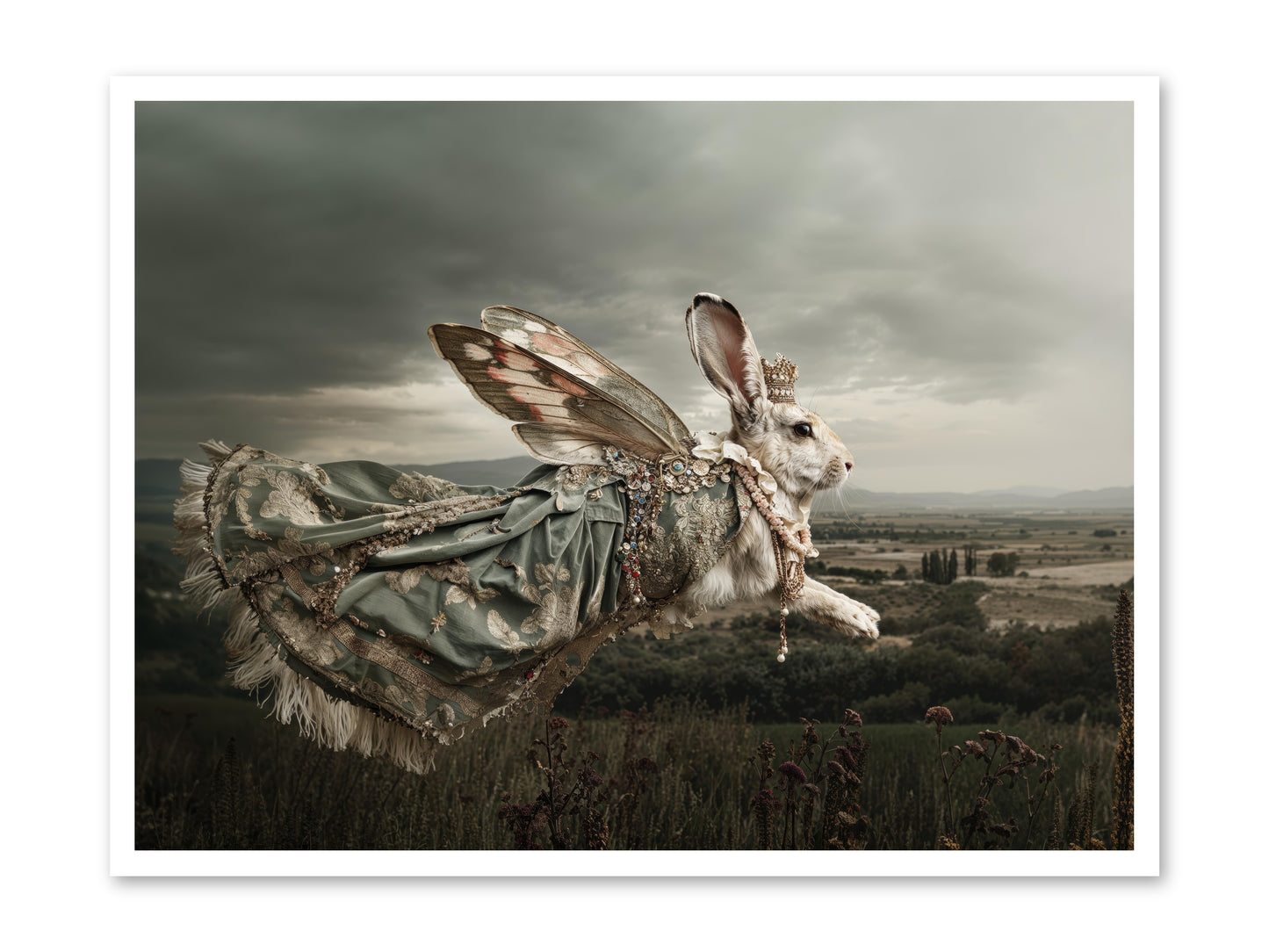 Skywritten Days No.1 -- Paper Print 40x30