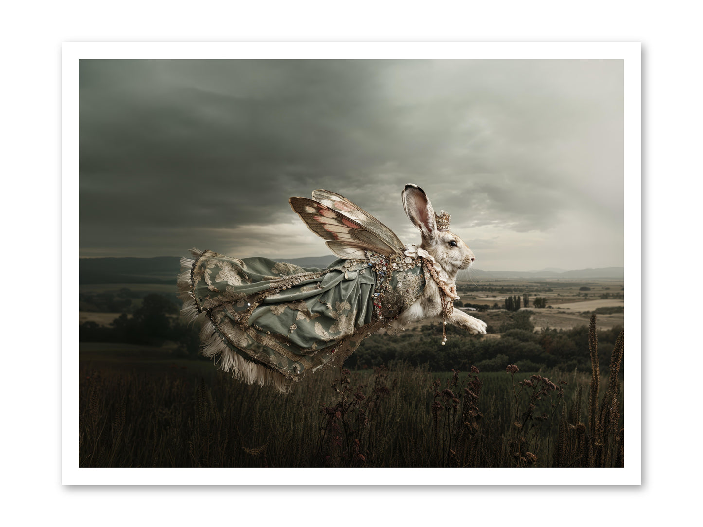 Skywritten Days No.2 -- Paper Print 32x24
