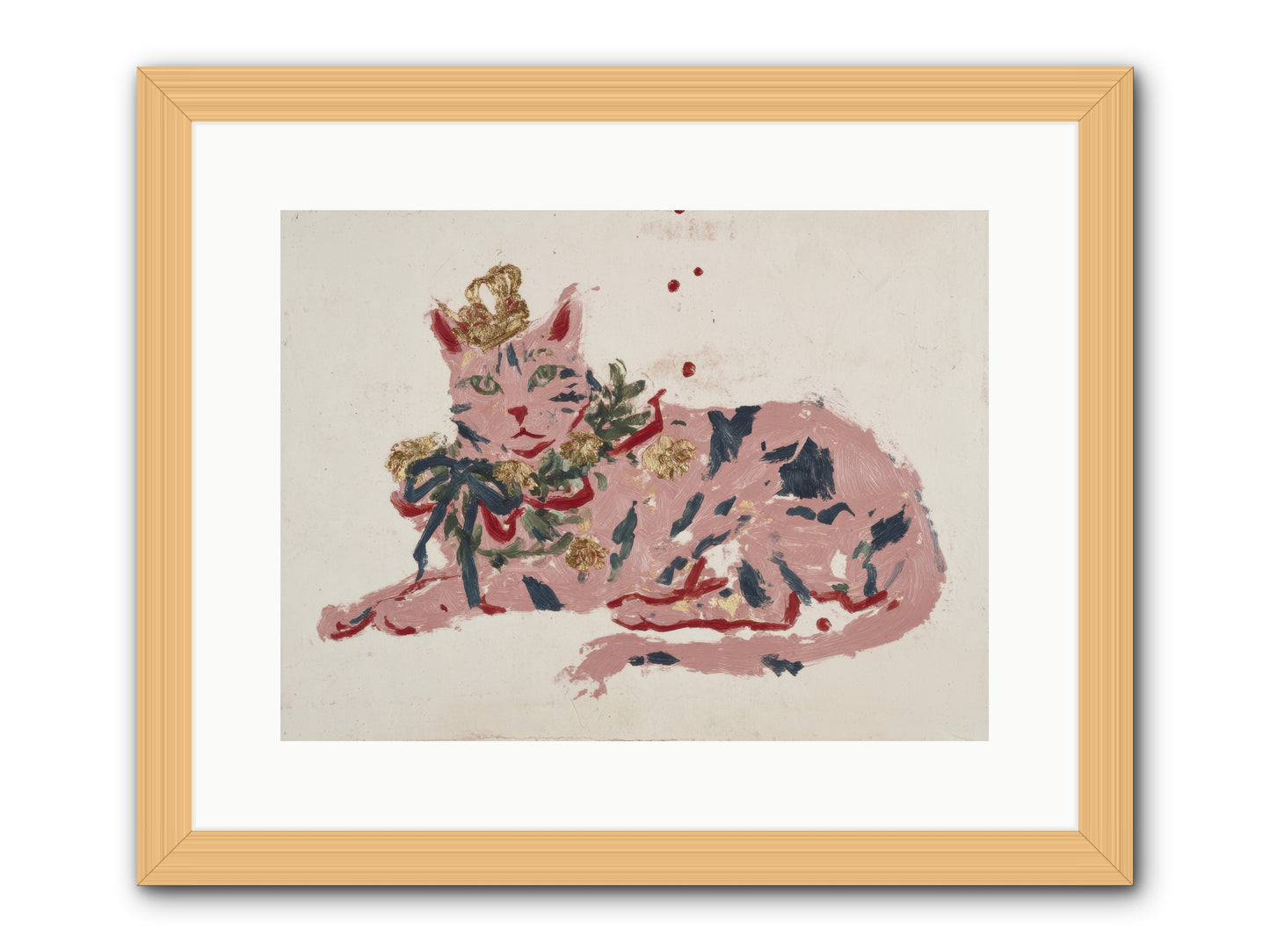 Slightly Unraveled Estate -- Framed Print - Natural 16x12