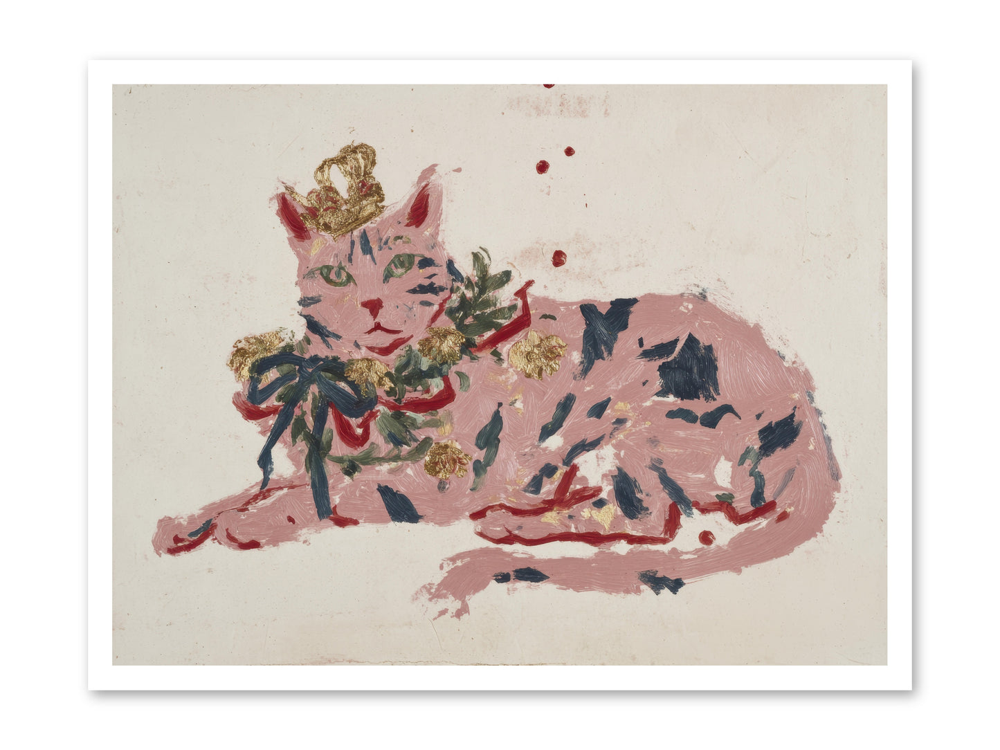 Slightly Unraveled Estate -- Loose Canvas Print 32x24