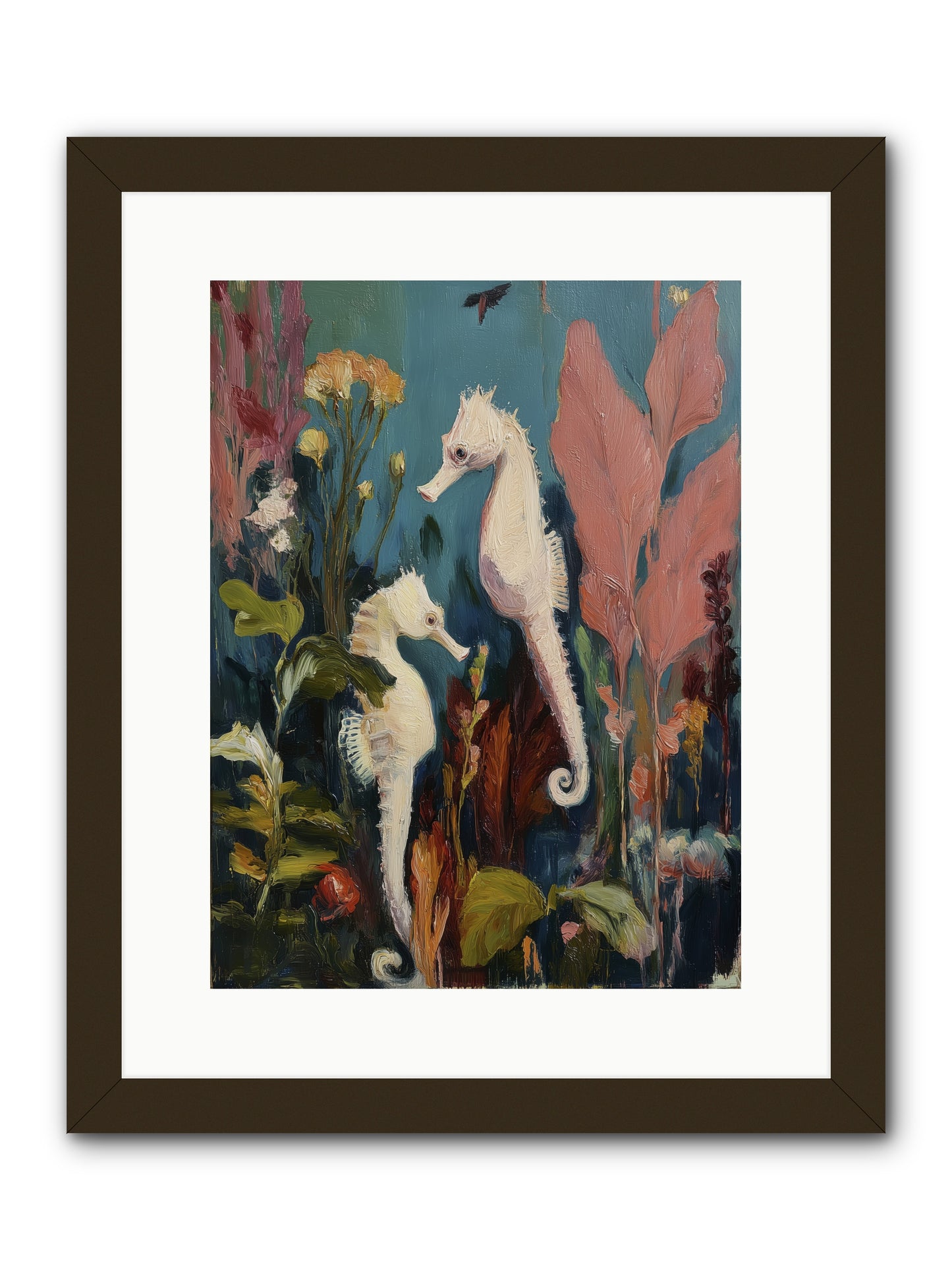 Slow Motion Peace -- Framed Print - Black 12x16