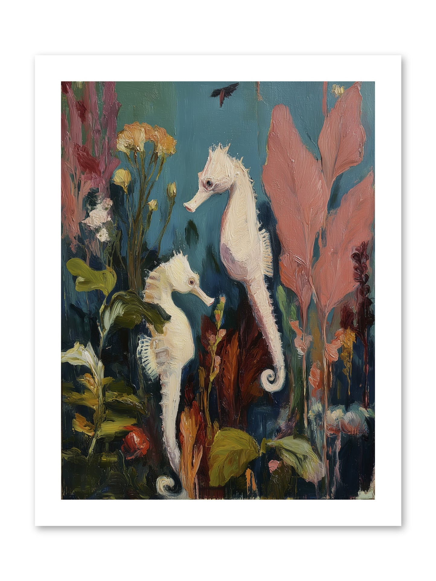 Slow Motion Peace -- Loose Canvas Print 12x16