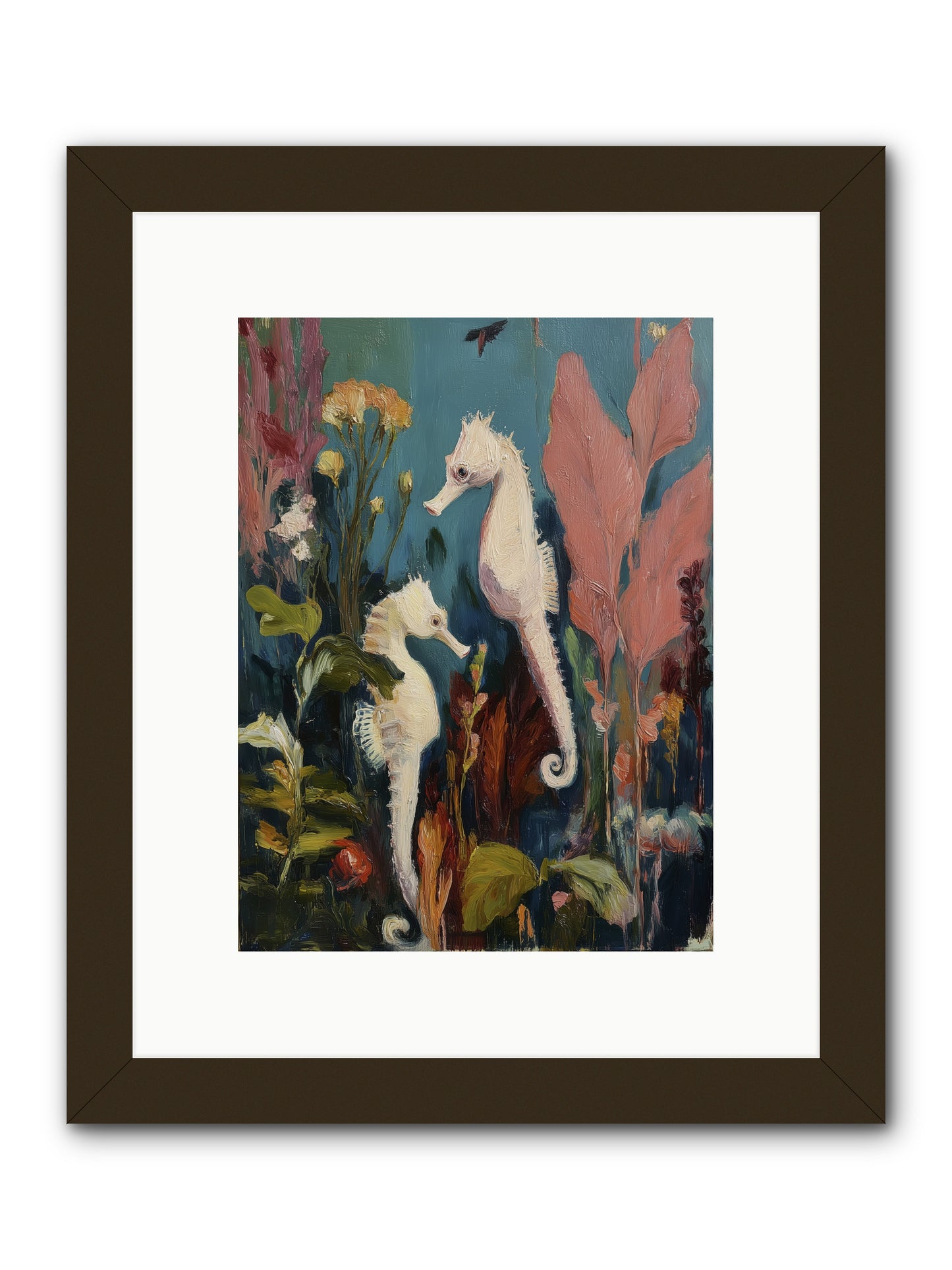 Slow Motion Peace -- Framed Print - Black 9x12