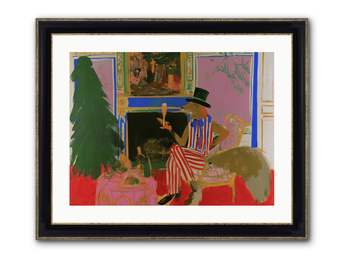 Small Ceremonies of Joy — Small-Ceremonies-of-Joy-24x18-Framed-Print-Black-Gold.jpg
