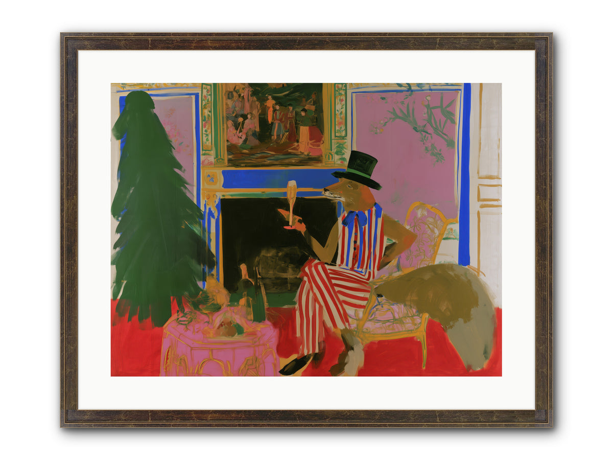 Small Ceremonies of Joy — Small-Ceremonies-of-Joy-24x18-Framed-Print-Slimwoods-Black-Gold.jpg