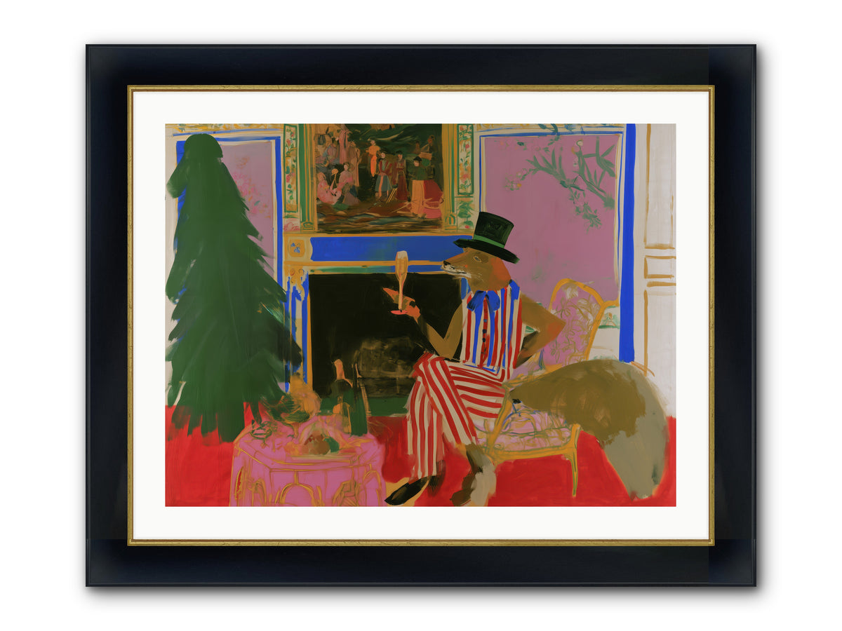 Small Ceremonies of Joy — Small-Ceremonies-of-Joy-32x24-Framed-Print-Wide-Black-w-Gold.jpg