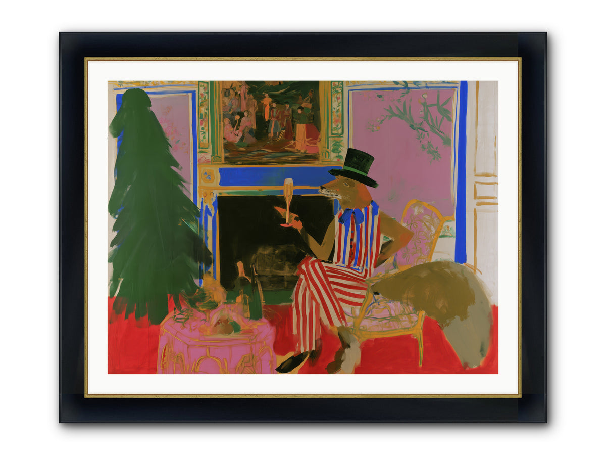 Small Ceremonies of Joy — Small-Ceremonies-of-Joy-40x30-Framed-Print-Wide-Black-w-Gold.jpg
