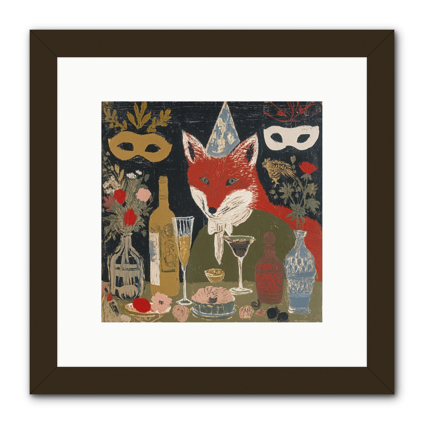 Small Joys -- Framed Print - Black 10x10