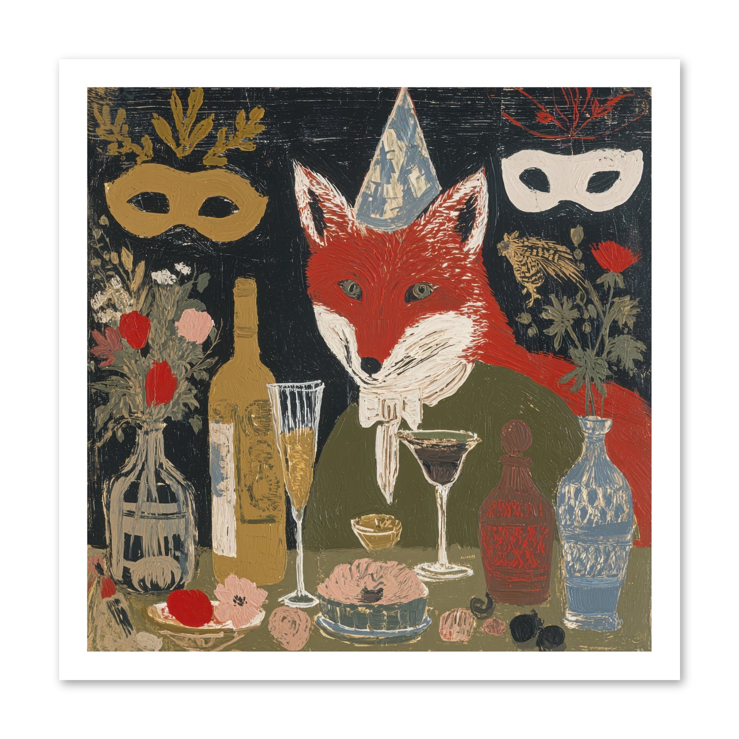 Small Joys -- Loose Canvas Print 20x20
