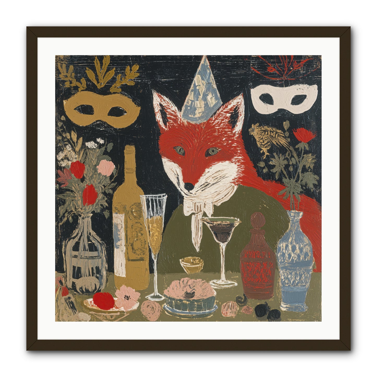 Small Joys -- Framed Print - Black 30x30