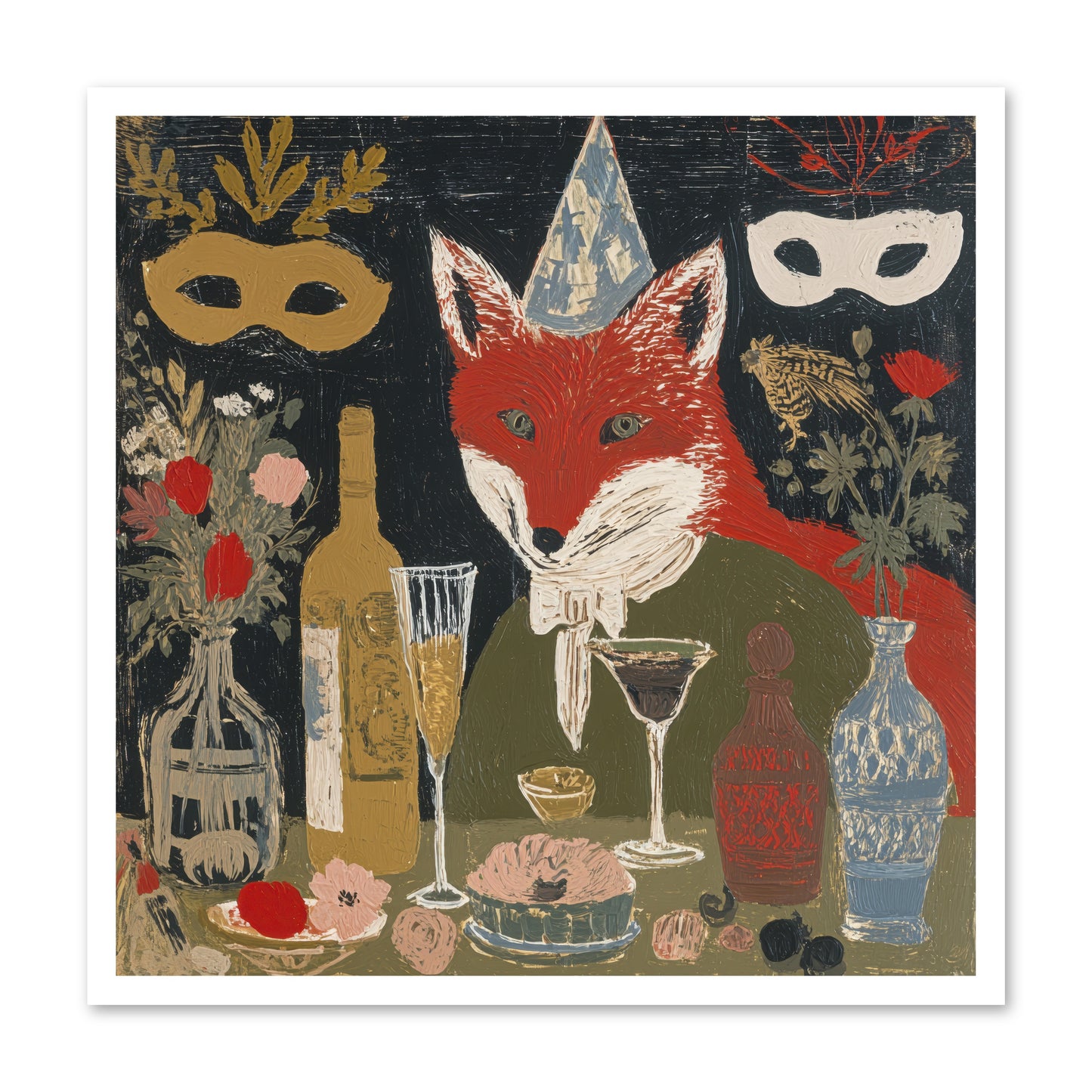 Small Joys -- Loose Canvas Print 30x30