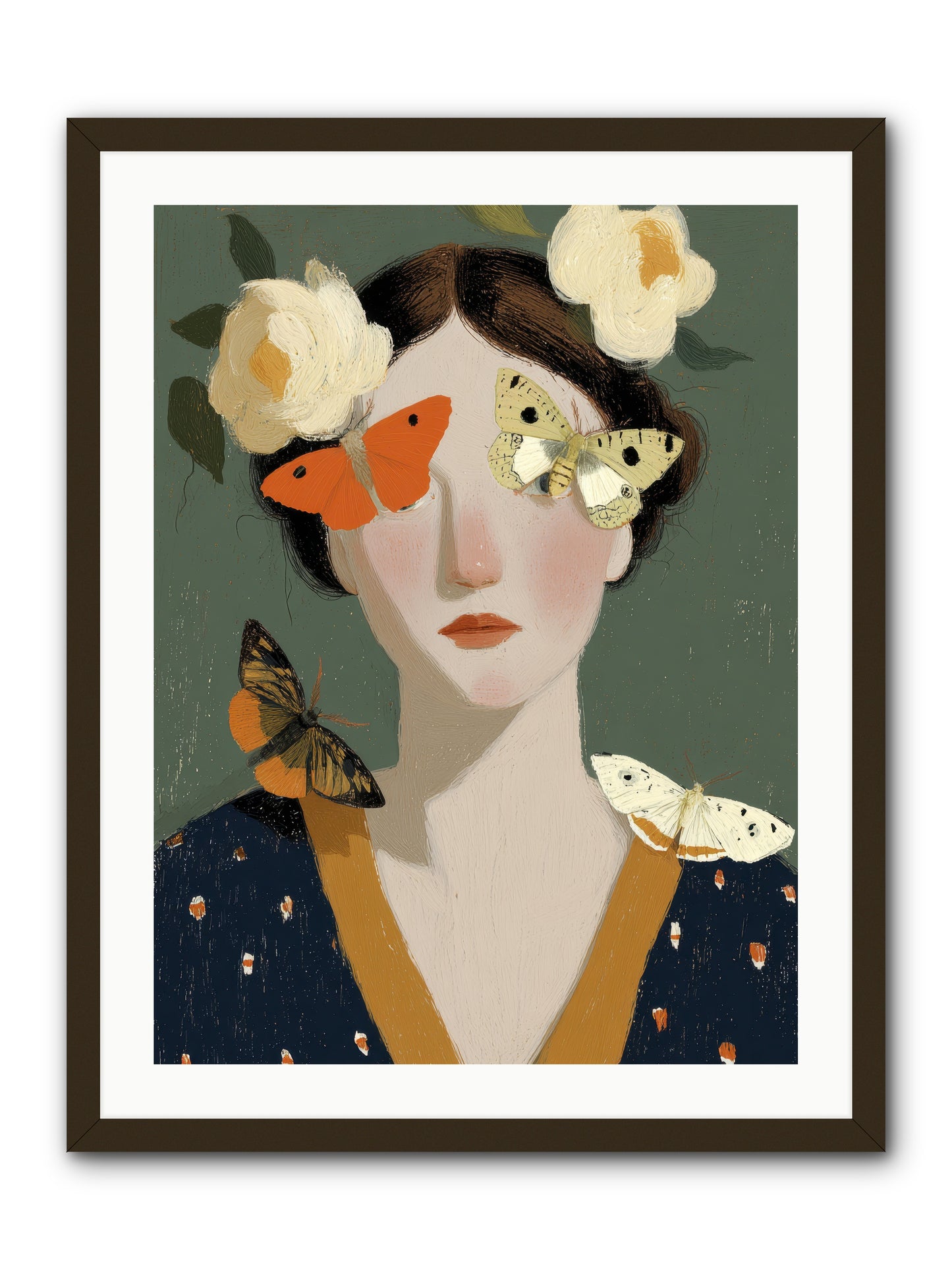 Small Migrations -- Framed Print - Black 24x32
