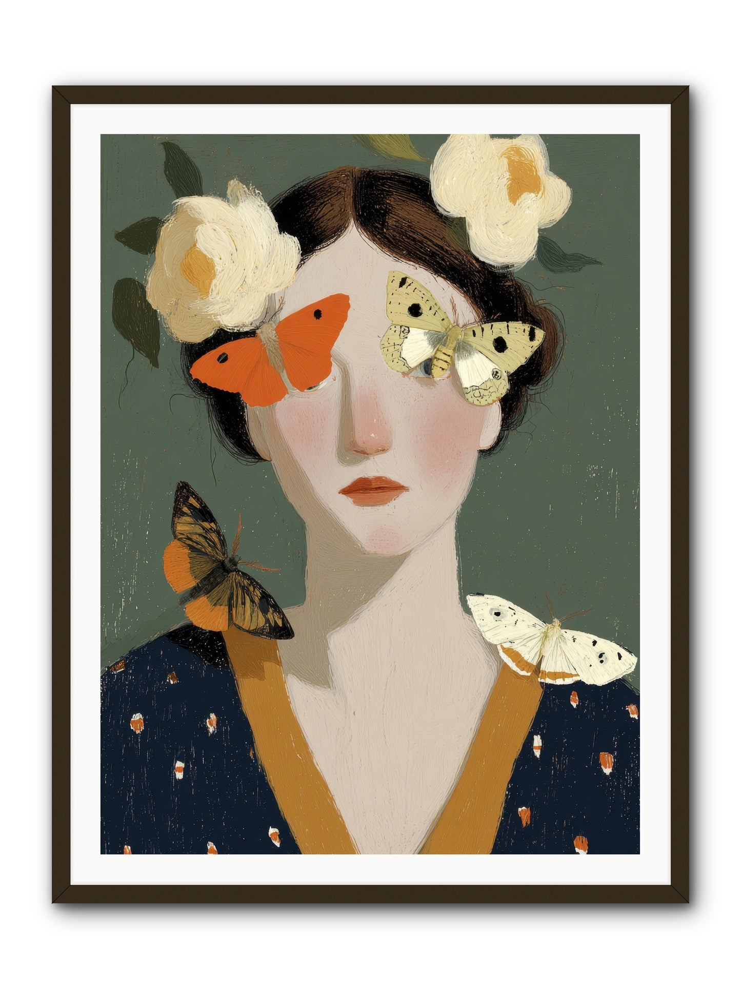 Small Migrations -- Framed Print - Black 36x48