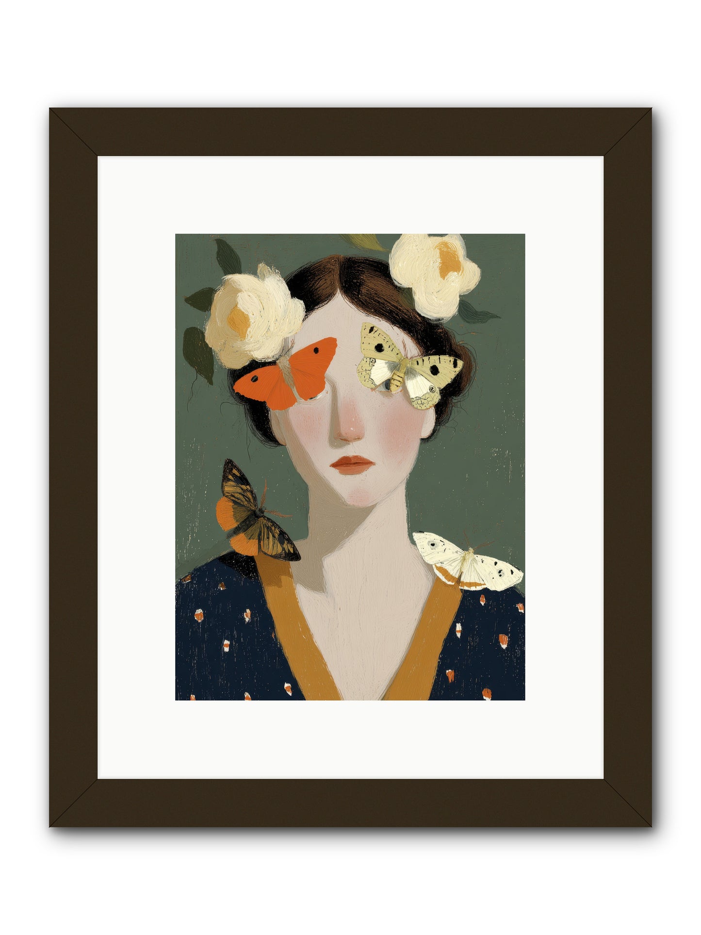 Small Migrations -- Framed Print - Black 9x12