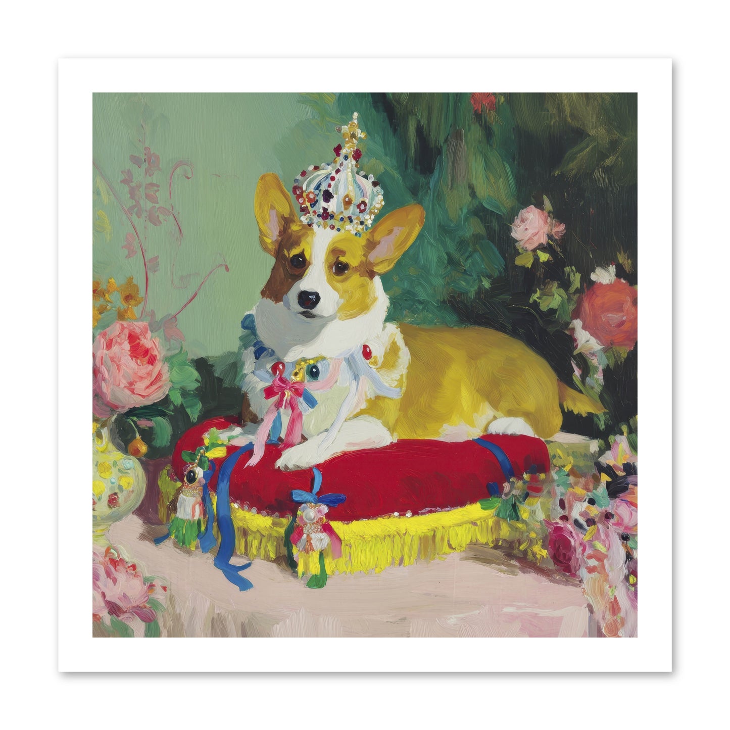 Small Royalty -- Paper Print 16x16