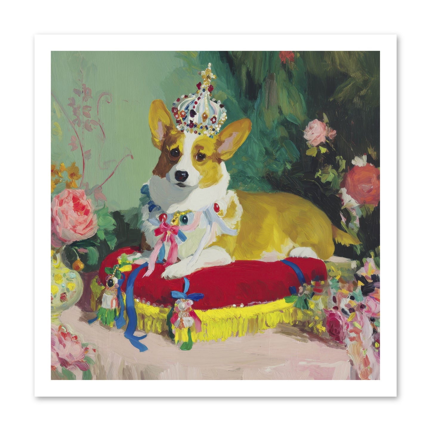 Small Royalty -- Paper Print 20x20