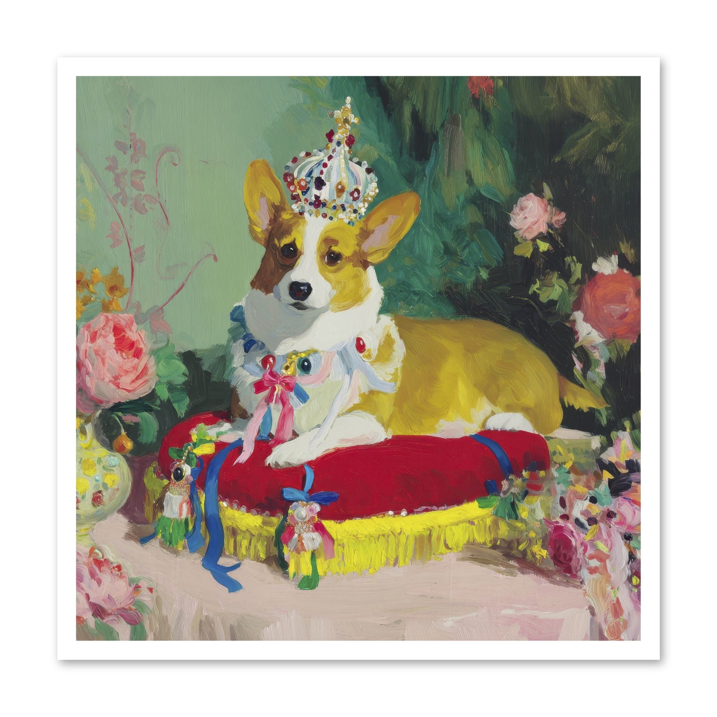 Small Royalty -- Paper Print 30x30