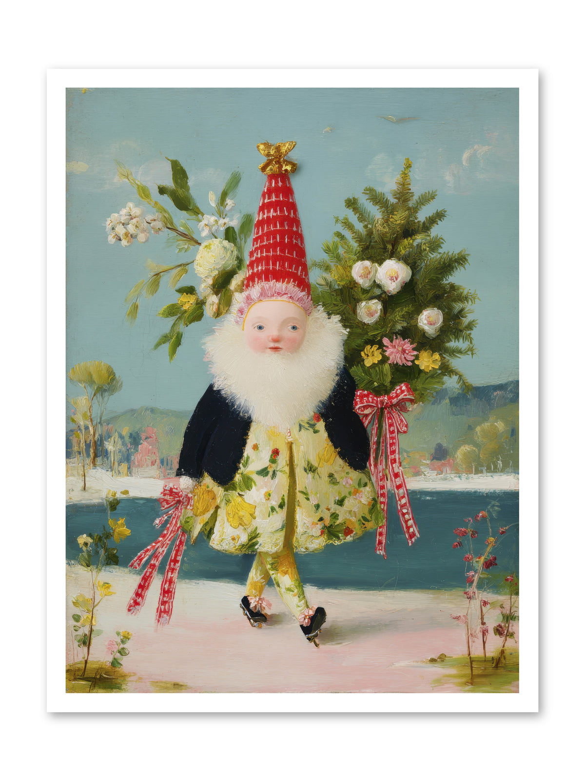 Small Wonder, Big Heart -- Paper Print 24x32