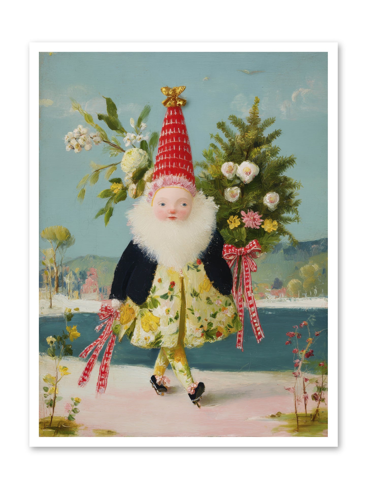 Small Wonder, Big Heart -- Paper Print 30x40