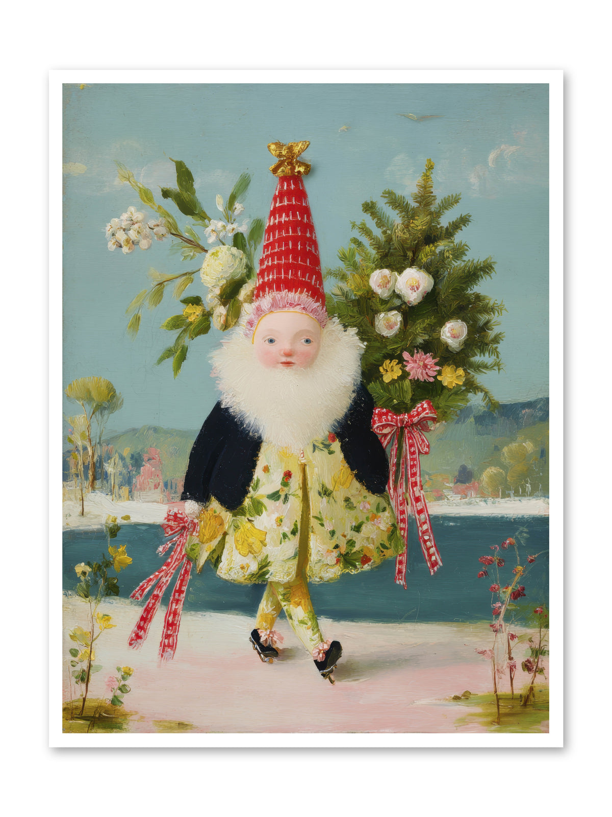 Small Wonder, Big Heart -- Paper Print 36x48