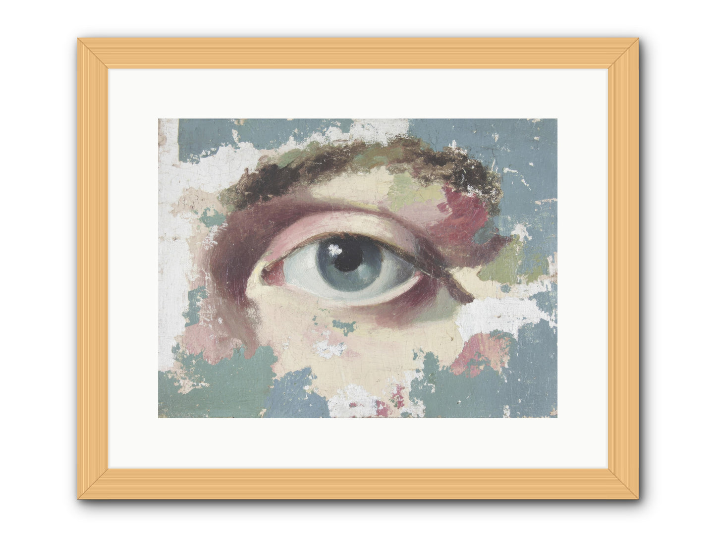 Small Wonders -- Framed Print - Natural 16x12