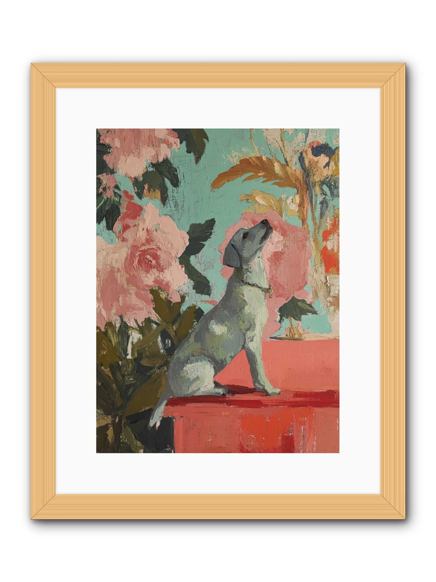 Smile's True Source -- Framed Print - Natural 12x16