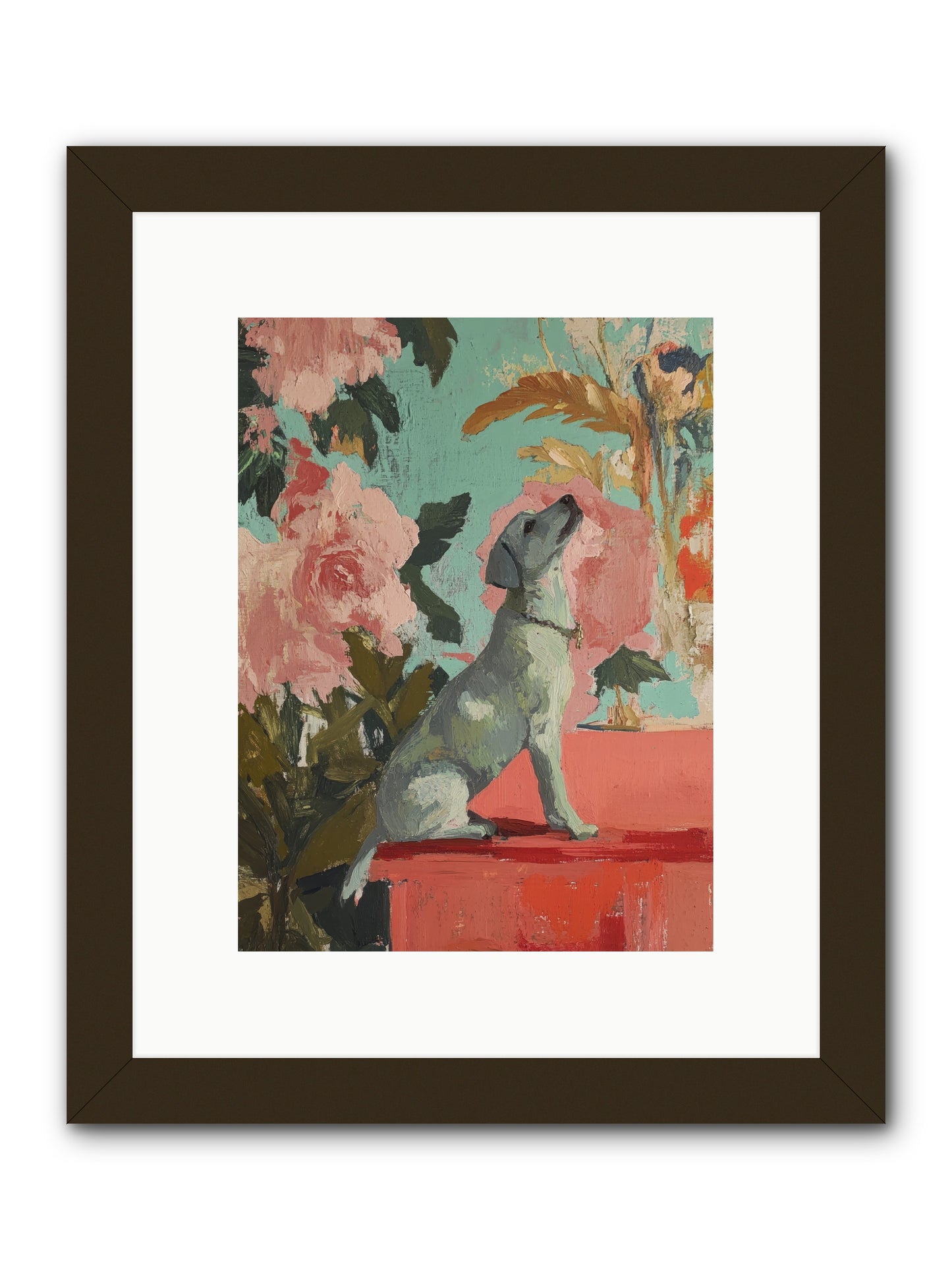 Smile's True Source -- Framed Print - Black 9x12