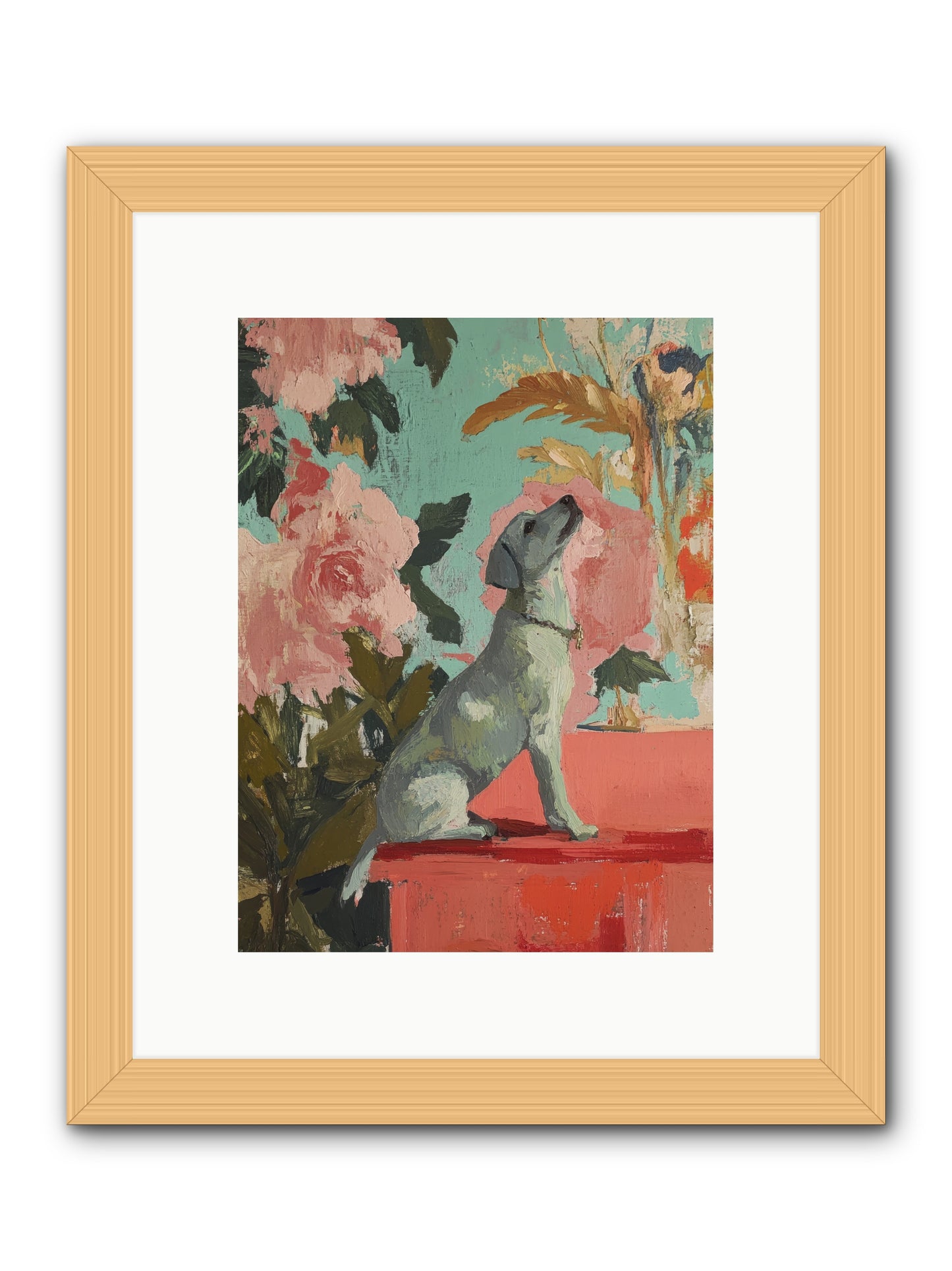 Smile's True Source -- Framed Print - Natural 9x12