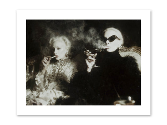 Smoke and Sequins -- Paper Print 12x9