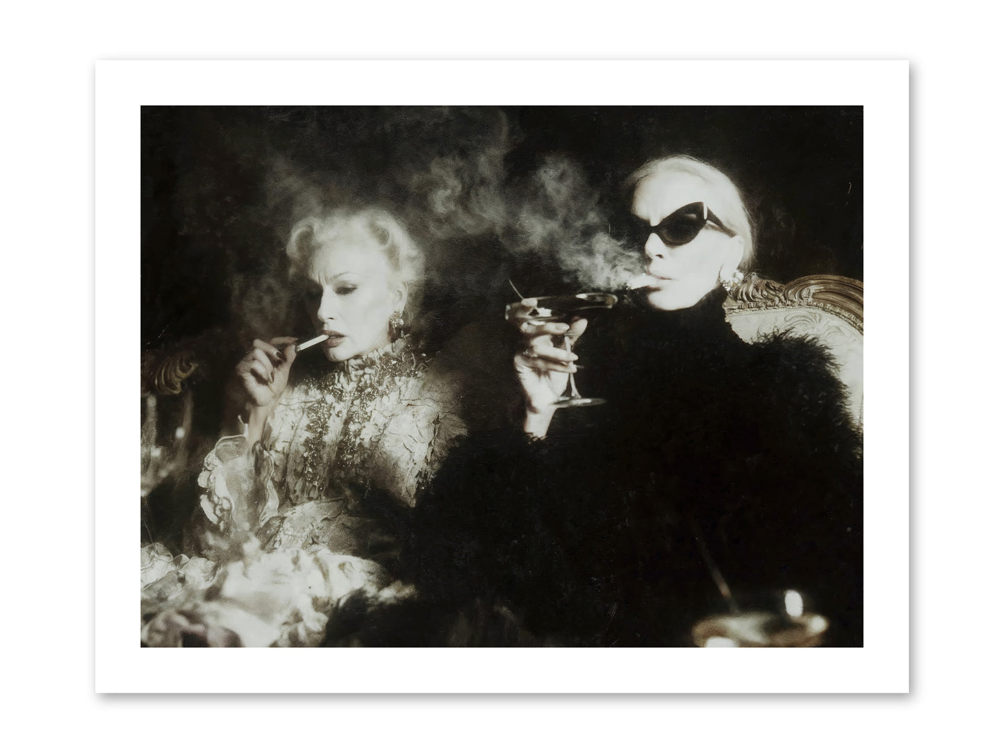 Smoke and Sequins -- Paper Print 16x12