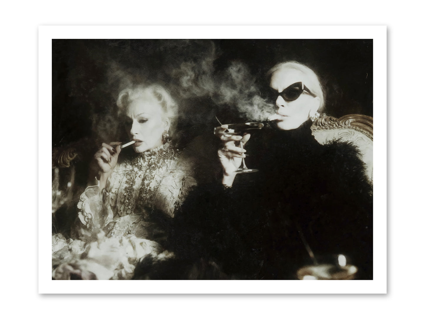 Smoke and Sequins -- Paper Print 24x18
