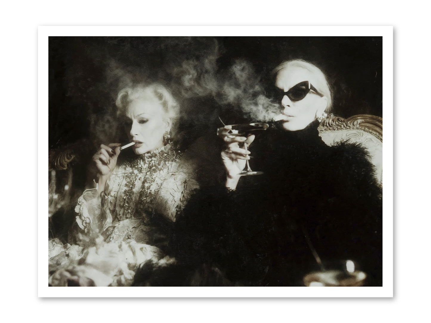 Smoke and Sequins -- Paper Print 32x24