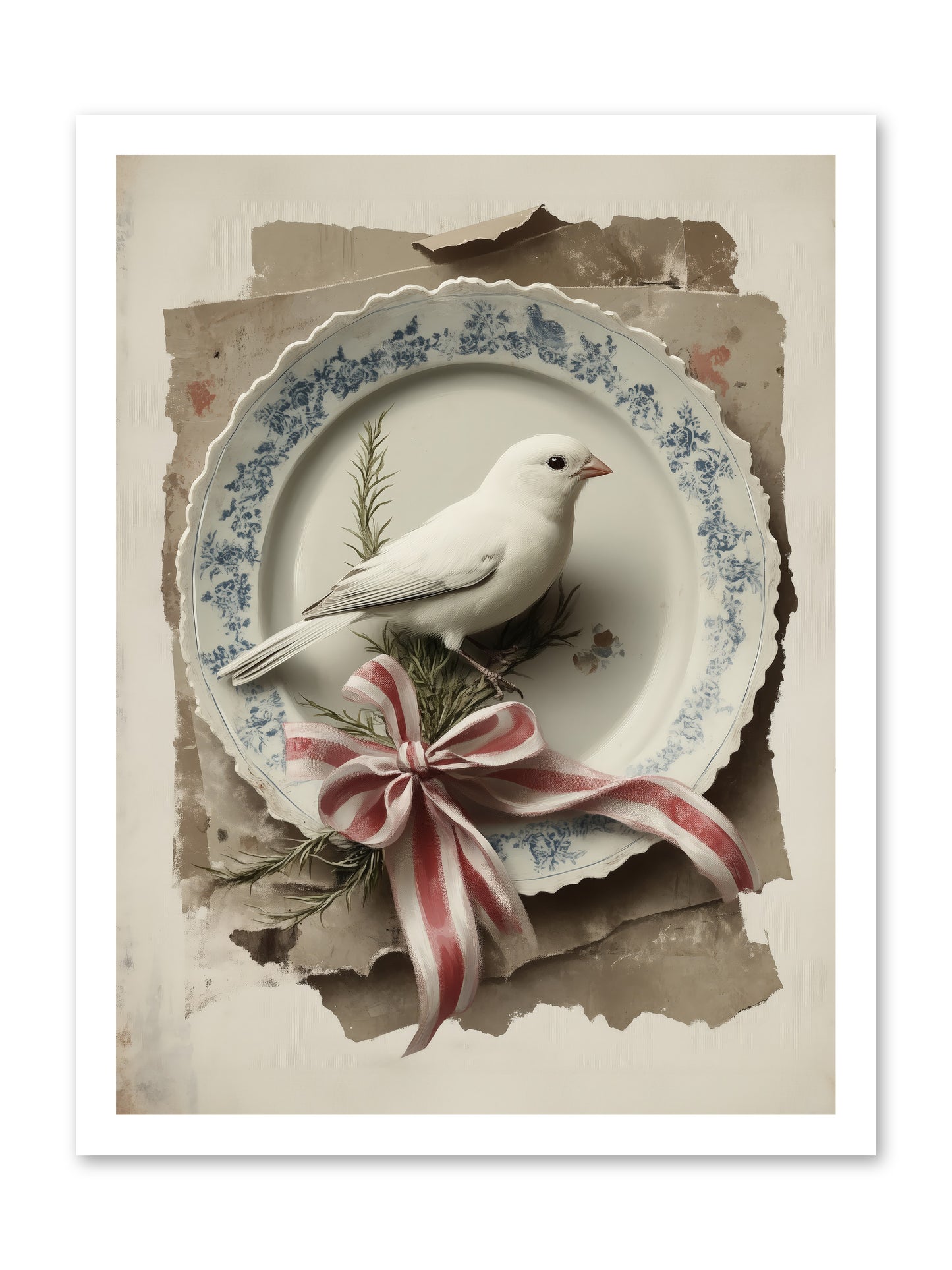 Snowy Sonnet -- Paper Print 18x24