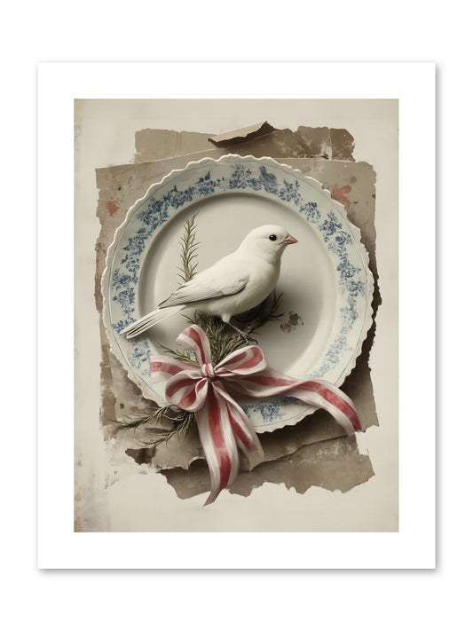 Snowy Sonnet -- Paper Print 9x12