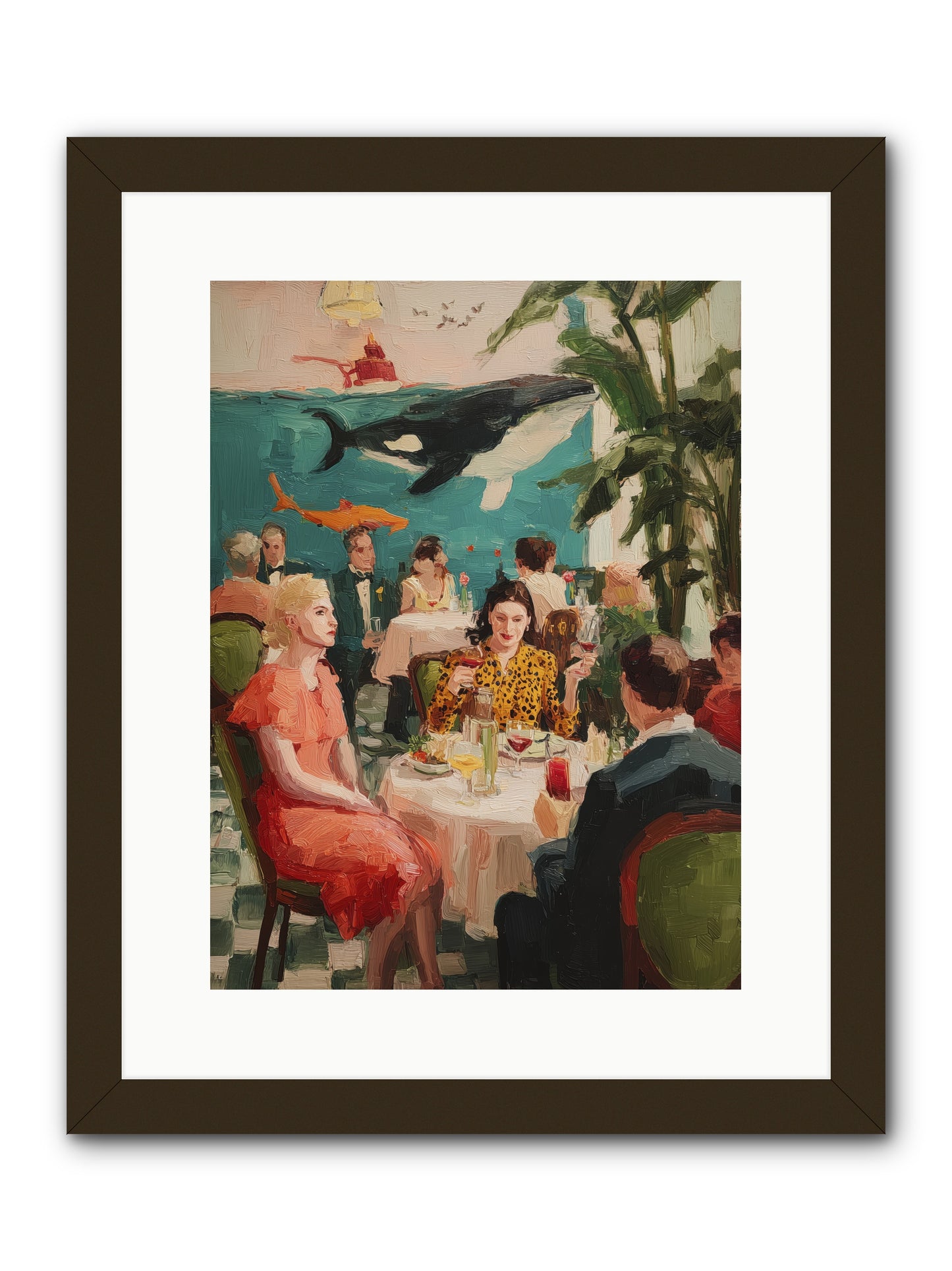 Social Alchemy -- Framed Print - Black 12x16