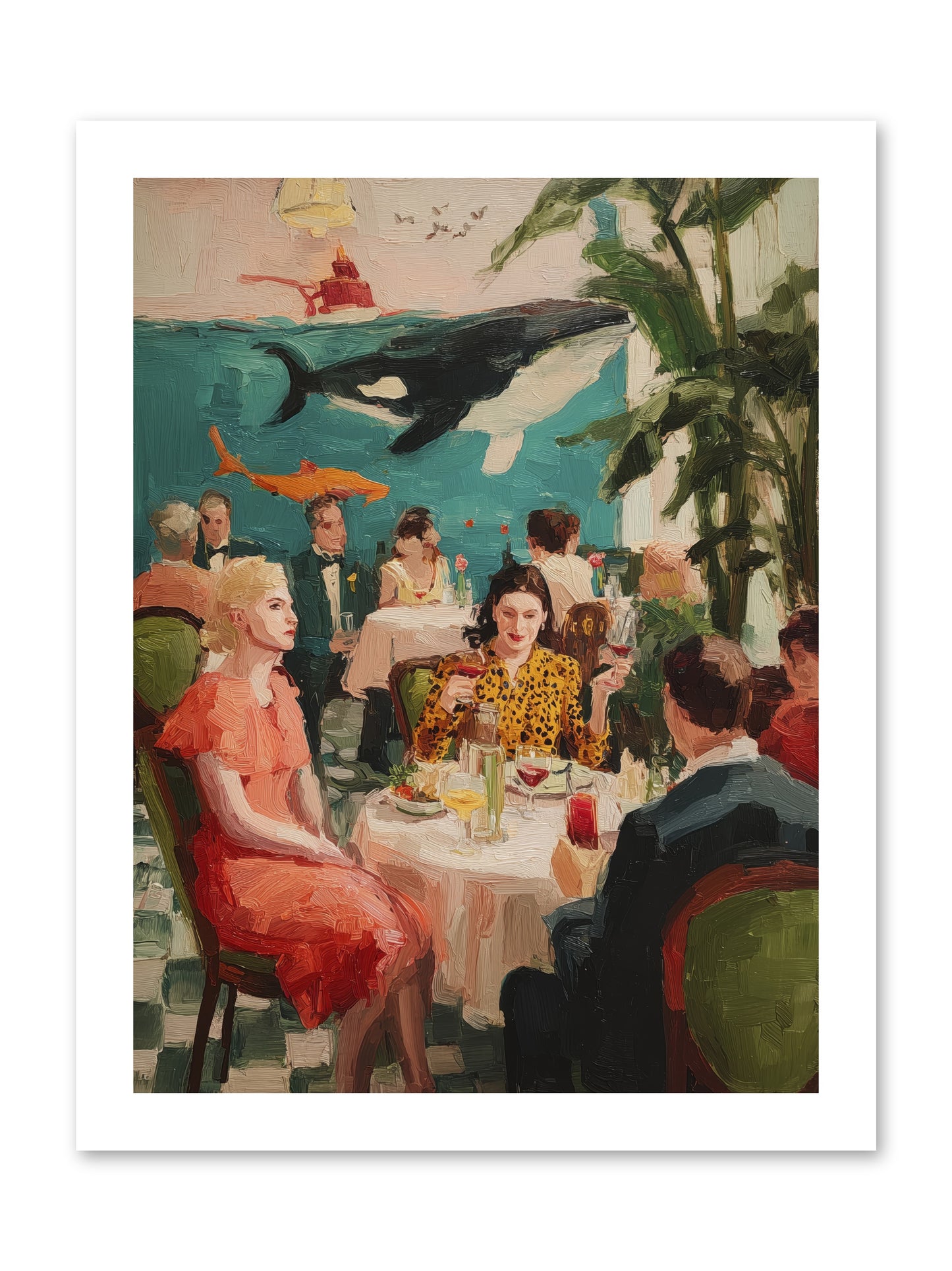 Social Alchemy -- Loose Canvas Print 12x16