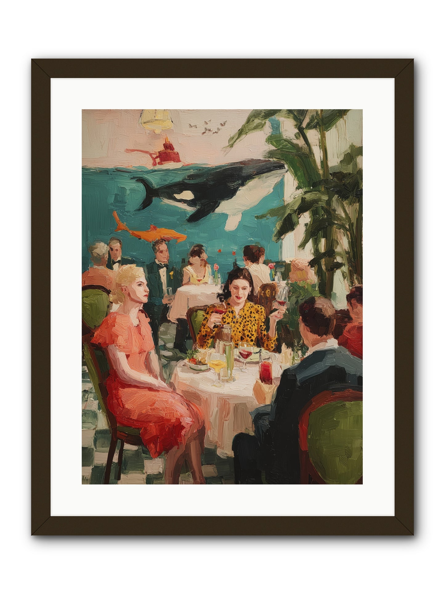 Social Alchemy -- Framed Print - Black 18x24