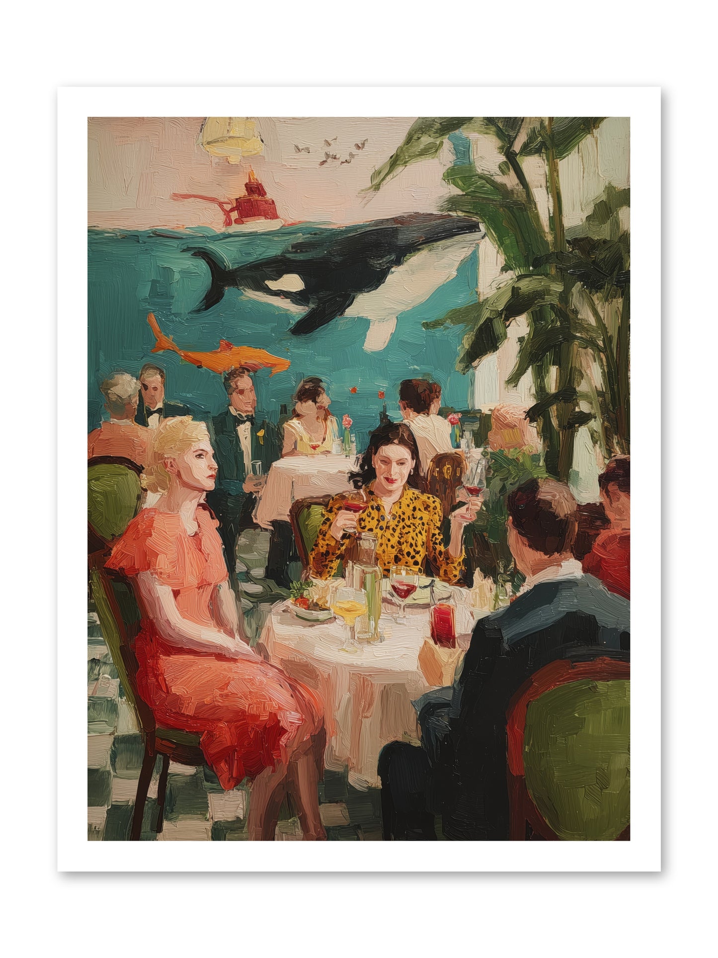 Social Alchemy -- Loose Canvas Print 18x24