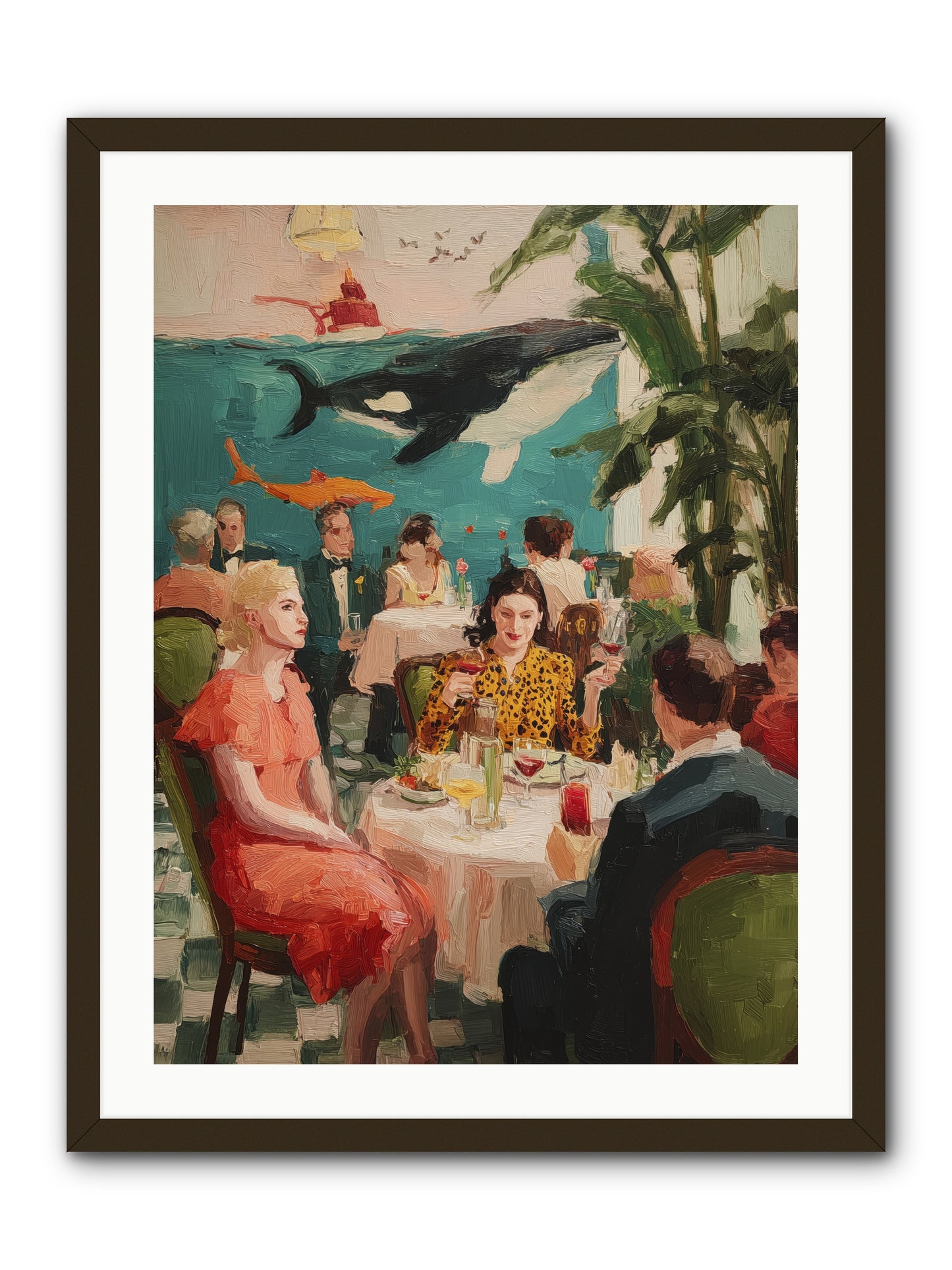 Social Alchemy -- Framed Print - Black 24x32