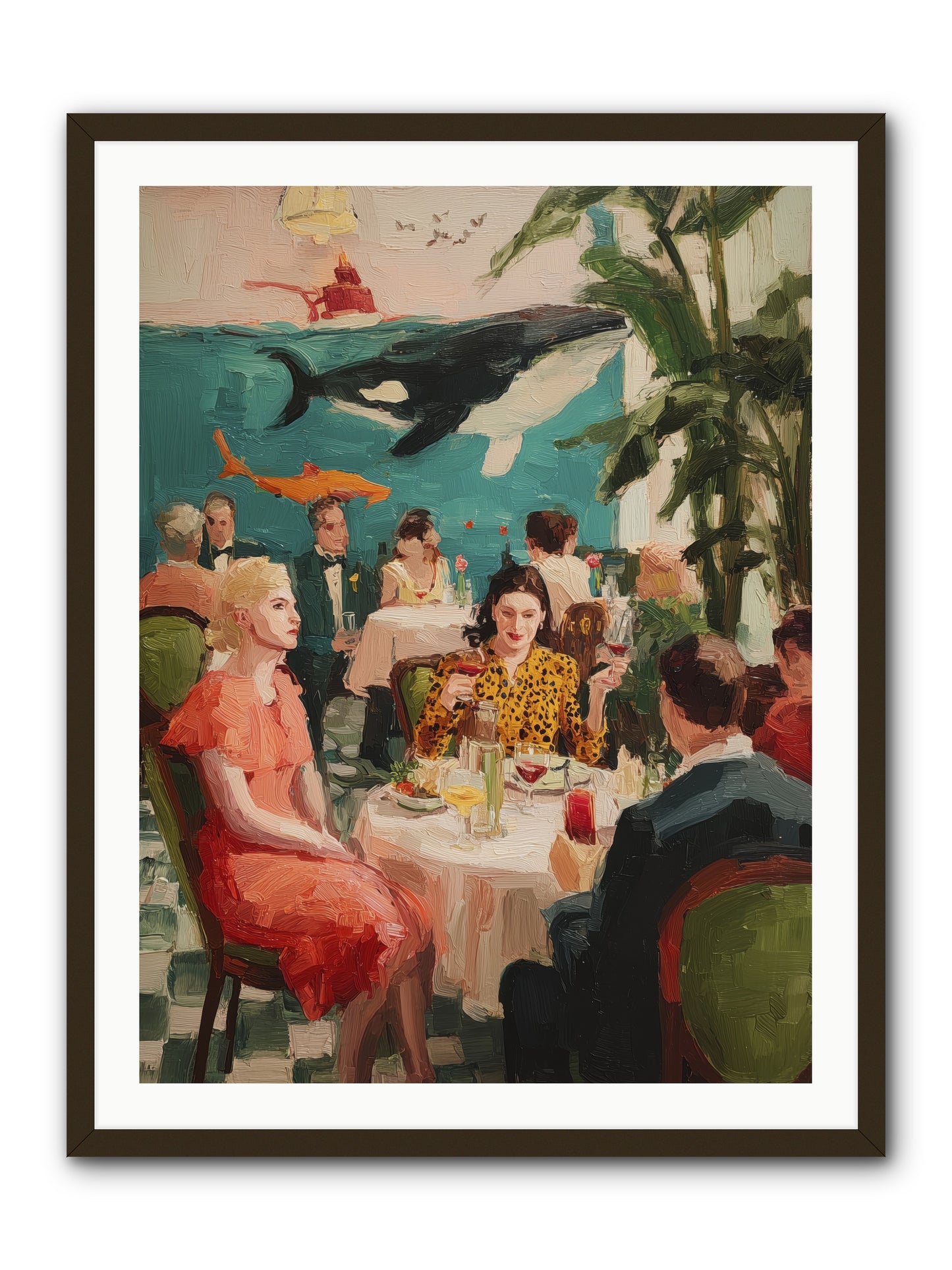 Social Alchemy -- Framed Print - Black 30x40