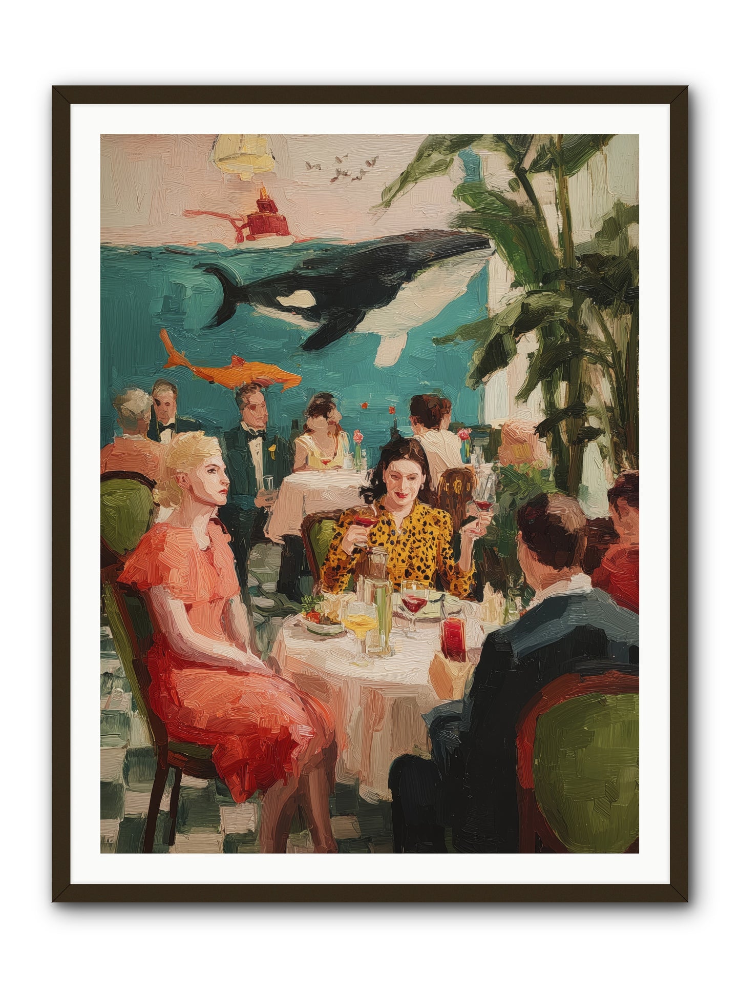 Social Alchemy -- Framed Print - Black 36x48
