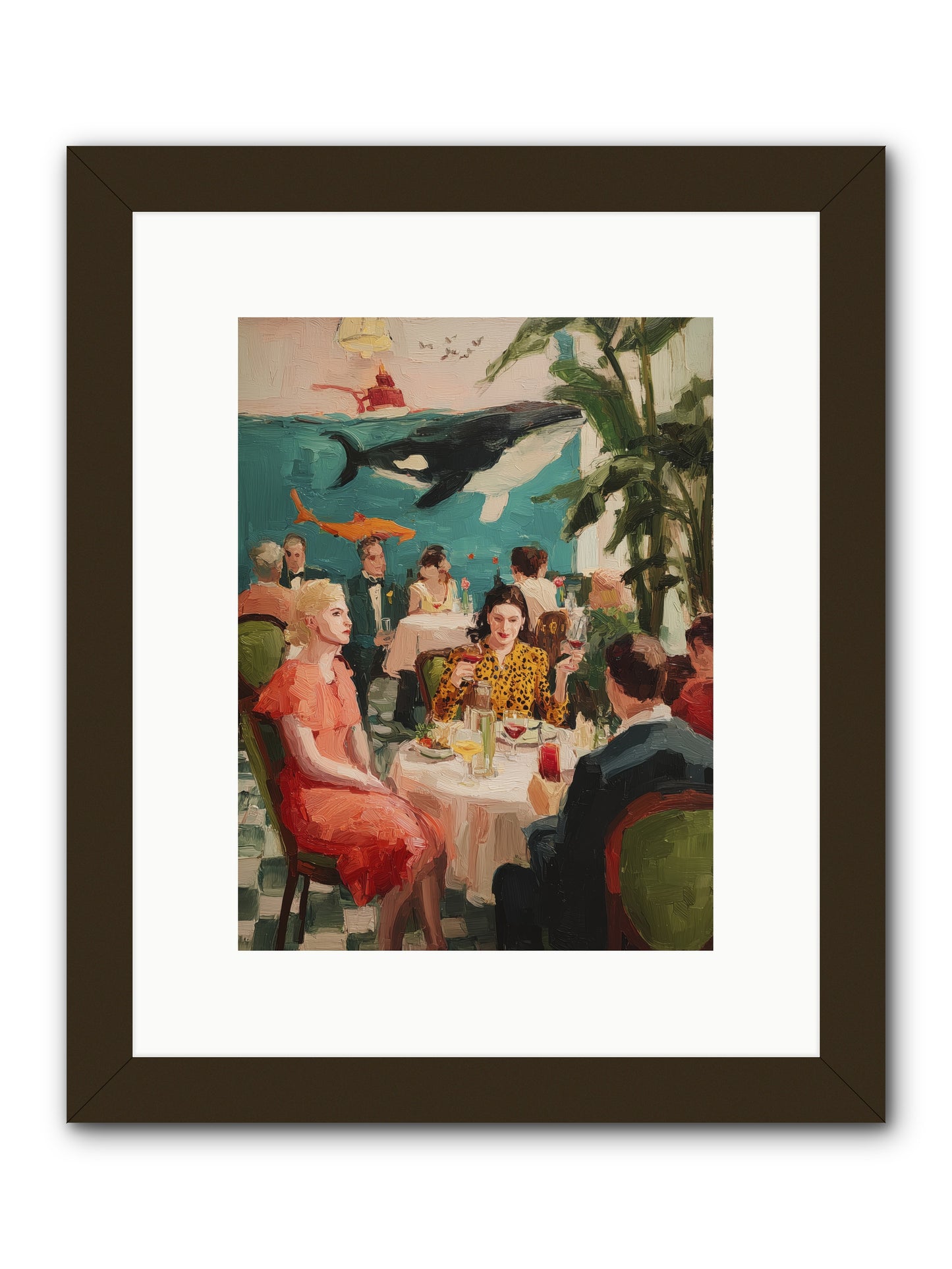 Social Alchemy -- Framed Print - Black 9x12